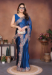 Picture of Bewitching Silk Midnight Blue Saree