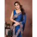 Picture of Bewitching Silk Midnight Blue Saree