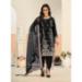 Picture of Bewitching Chiffon Black Straight Cut Salwar Kameez