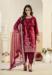 Picture of Sightly Chiffon Maroon Straight Cut Salwar Kameez