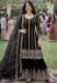 Picture of Splendid Georgette Black Straight Cut Salwar Kameez