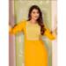 Picture of Excellent Rayon Orange Readymade Salwar Kameez