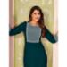 Picture of Exquisite Rayon Dark Green Readymade Salwar Kameez