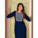 Picture of Splendid Rayon Midnight Blue Readymade Salwar Kameez