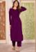 Picture of Enticing Georgette Dark Magenta Kurtis & Tunic