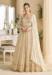 Picture of Classy Georgette Beige Anarkali Salwar Kameez