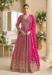 Picture of Radiant Georgette Pink Anarkali Salwar Kameez