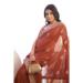 Picture of Admirable Silk Saddle Brown Saree
