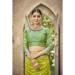 Picture of Taking Silk Yellow Green Saree