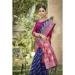 Picture of Elegant Silk Midnight Blue Saree
