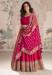 Picture of Ravishing Silk Deep Pink Anarkali Salwar Kameez