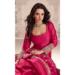Picture of Ravishing Silk Deep Pink Anarkali Salwar Kameez