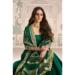 Picture of Appealing Silk Dark Green Anarkali Salwar Kameez