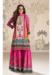 Picture of Crepe & Silk Medium Violet Red Straight Cut Salwar Kameez