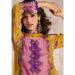 Picture of Crepe & Silk Golden Rod Straight Cut Salwar Kameez