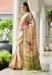 Picture of Bewitching Satin & Silk Dark Khaki Saree