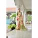 Picture of Bewitching Satin & Silk Dark Khaki Saree
