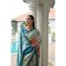 Picture of Nice Satin & Silk Beige Saree