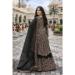 Picture of Exquisite Chiffon Black Straight Cut Salwar Kameez