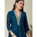 Picture of Radiant Silk Teal Readymade Salwar Kameez