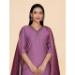 Picture of Admirable Chiffon Rosy Brown Readymade Salwar Kameez