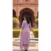 Picture of Lovely Silk Rosy Brown Readymade Salwar Kameez