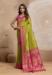 Picture of Bewitching Silk Spring Green Saree