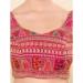 Picture of Good Looking Net Crimson Designer Blouse