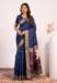 Picture of Statuesque Silk Midnight Blue Saree