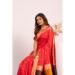 Picture of Ravishing Silk Tomato Saree