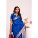 Picture of Charming Silk Medium Blue Saree