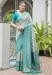 Picture of Wonderful Silk Dark Sea Green Saree