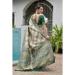 Picture of Enticing Silk Dark Sea Green Saree