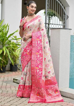 Picture of Grand Silk Pink Saree