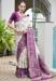 Picture of Amazing Silk Purple Saree