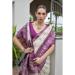 Picture of Amazing Silk Purple Saree