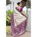 Picture of Amazing Silk Purple Saree