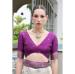 Picture of Amazing Silk Purple Saree