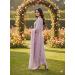 Picture of Fine Chiffon Plum Straight Cut Salwar Kameez