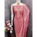 Picture of Chiffon Pale Violet Red Straight Cut Salwar Kameez