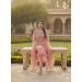 Picture of Chiffon Light Pink Straight Cut Salwar Kameez