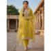 Picture of Excellent Chiffon Peru Straight Cut Salwar Kameez