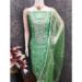 Picture of Cotton Dark Sea Green Straight Cut Salwar Kameez