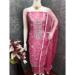 Picture of Cotton Pale Violet Red Straight Cut Salwar Kameez