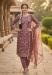 Picture of Sightly Cotton Hot Pink Straight Cut Salwar Kameez