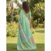 Picture of Appealing Cotton & Linen Medium Sea Green Saree