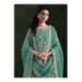 Picture of Chiffon Dark Sea Green Straight Cut Salwar Kameez