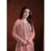 Picture of Appealing Organza Pink Straight Cut Salwar Kameez