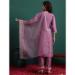 Picture of Appealing Silk Rosy Brown Readymade Salwar Kameez