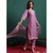Picture of Appealing Silk Rosy Brown Readymade Salwar Kameez